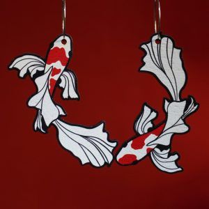 Pendientes koi