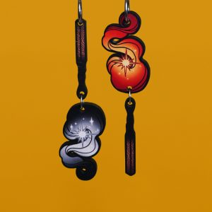 Pendientes Mismatched lights